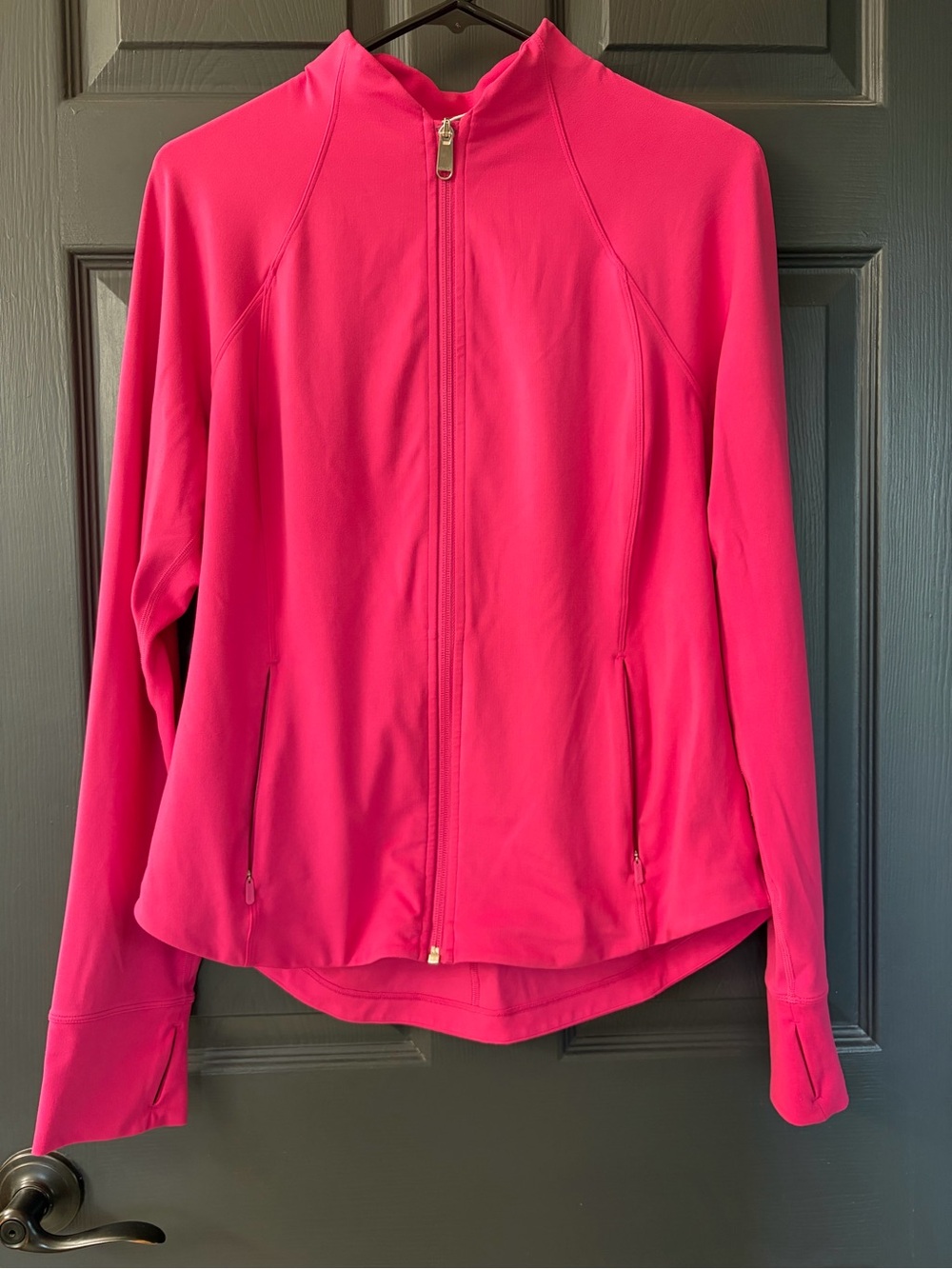 Athleta Women’s  Pink Salutation Jacket - Picture 2 of 6